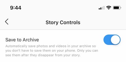 不要把instagram上的故事存档